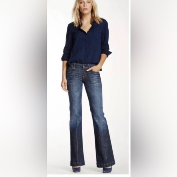 EUC CITIZENS OF HUMANITY LOW RISE BOOT CUT JEANS, size 30 - Picture 1 of 8